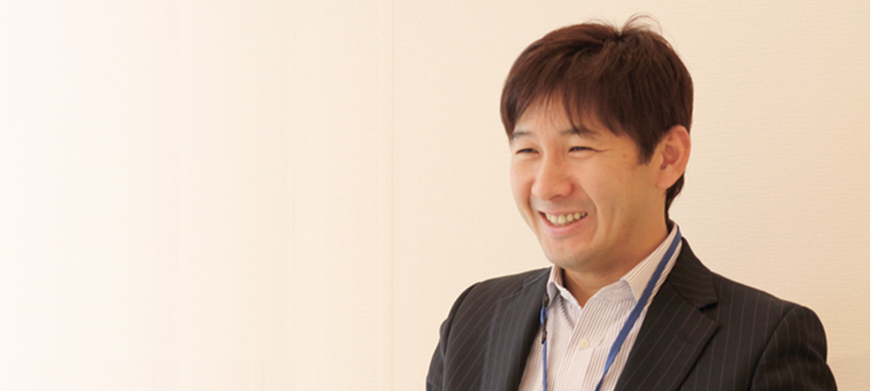 写真:笑顔の小林社長